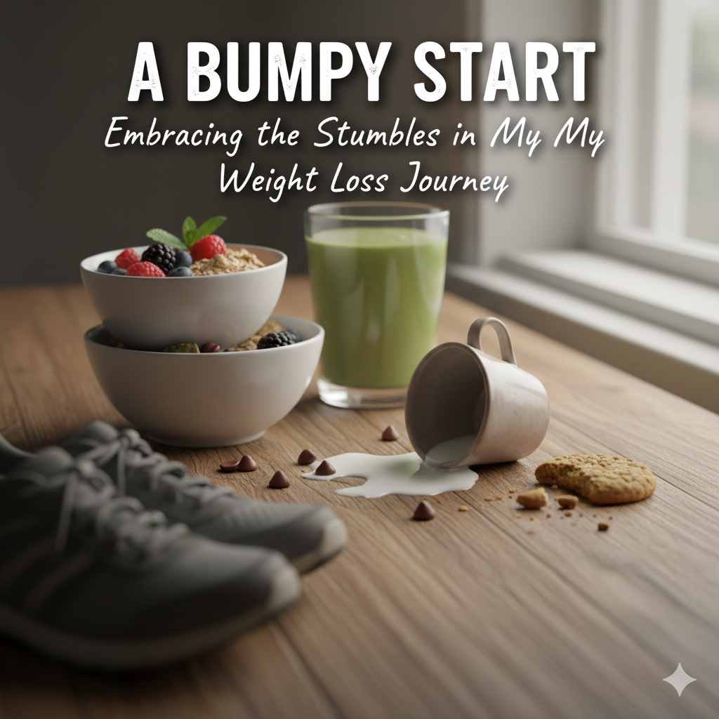A Bumpy Start: Embracing the Stumbles in My Weight Loss Journey